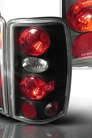 Sale GMC Denali Spec-D Altezza Taillights - Black - LT-DEN00JM-KS