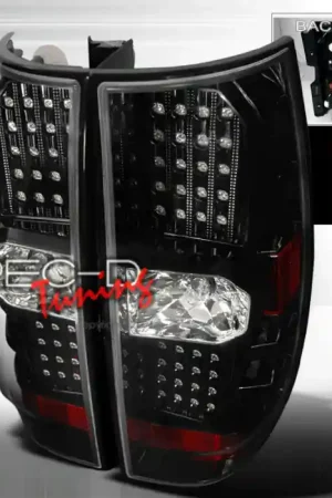 Chevrolet Tahoe Spec-D LED Taillights - Black - LT-DEN07JMLED-DP Shop Now