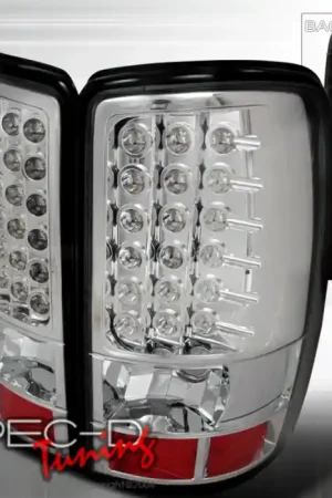 Discount Chevrolet Tahoe Spec-D LED Taillights - Chrome - LT-DEN00CLED-TM