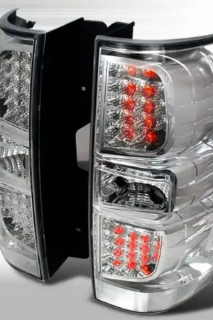 GMC Denali Spec-D LED Taillights - Chrome - LT-DEN07CLED-KS Deal