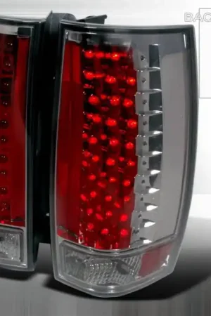 GMC Denali Spec-D LED Taillights - Chrome - LT-DEN07GG3LED-KS Hassle-Free Returns