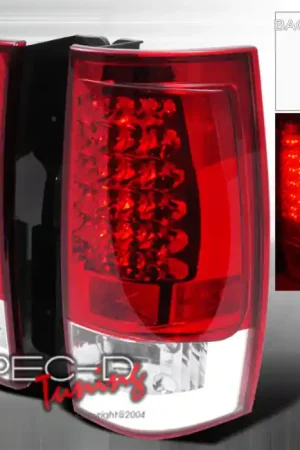 Chevrolet Tahoe Spec-D LED Taillights - Chrome - LT-DEN07JMG3LED-KS Price Drop