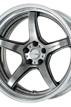 Work T5R 2P 5x120 20x9.5 +12 GT SILVER One Day Deal