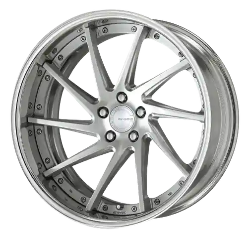 Free Delivery Work Gnosis Cvs 5x120 20x9.5+0 O Disk Brush Silver Clear