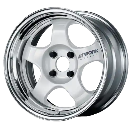 Work Meister S1 2P 5x108 15x7+0 O Disk White Instant Buy