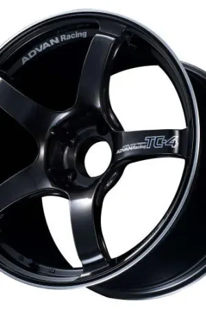 In Demand Advan Racing TC4 4x100 16x6.5 +37 BLACK GUNMETALLIC & RING