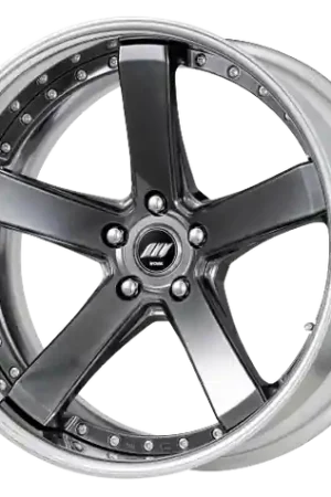 Fresh Stock Work Zeast Black Label Bst2 5x115 19x8.5+22 R Disk Brilliant Silver Black