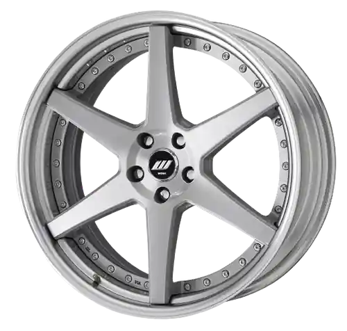 Premium Work Zeast St1 5x115 19x8.5+0 T Disk Brush Silver Clear