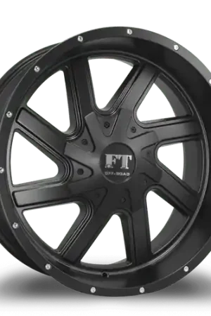 FULL THROTTLE FT1 6x139.7 20x12-44 SATIN BLACK Original