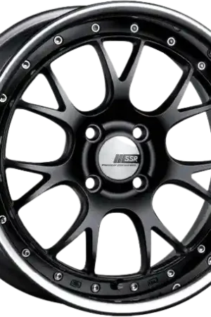 SSR Professor MS3R 5x112 17X9.5 5 SL Disk Flat Black Brand New