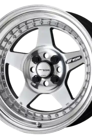 Work Meister Cr01 5x120 15x9+-66 T Disk Bright Buff Finish Fan Favorite