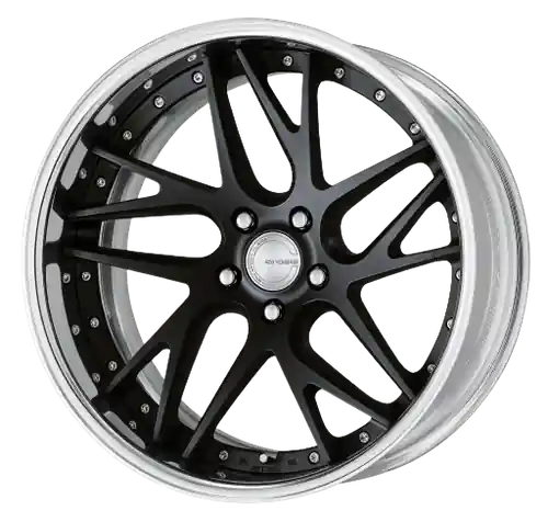 Work Gnosis Cvx 5x114.3 19x8.5+12 H Disk Matte Black Fast Shipping