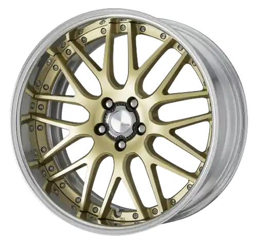 Warranty Included Work Lanvec Lm1 5x100 18x7+22 O Disk Light Metallic Gold