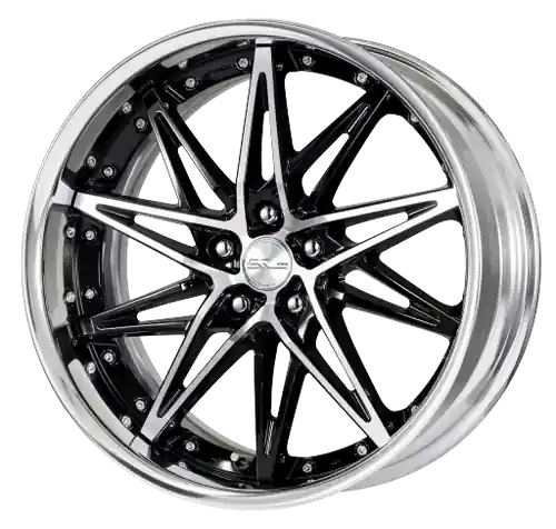 Work Schwert Sg1 5x108 18x9.5+22 A Disk Black Cut Clear While Supplies Last