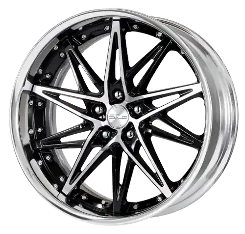 Work Schwert Sg1 5x108 21x11+30 R Disk Black Cut Clear Modern