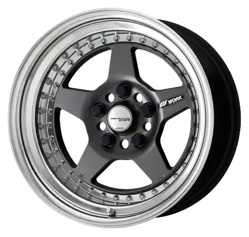 Work Meister Cr01 4x100 15x8.5+-35 A Disk Matte Gunmetal Shop Now