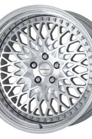 Work Gran Seeker Ccx 5x108 20x8+-6 R Disk Machined Silver Polish Limited Offer