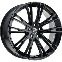 Platinum 458BK Prophecy 5X112 17x8 +40 Gloss Black with Clear-Coat Limited Time