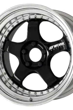 Work Meister S1 3P 5x120 19x10.5+5 T Disk Black Warranty Included