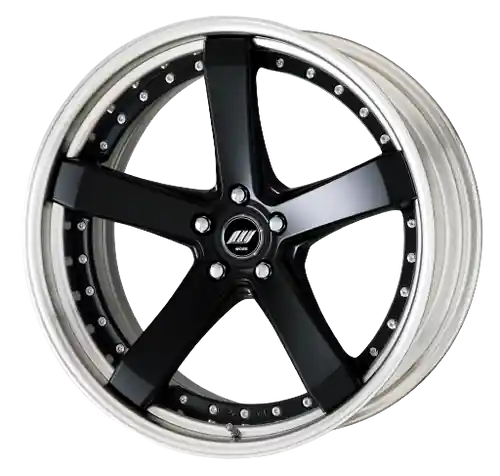 Genuine Work Zeast St2 5x115 20x10.5+12 R Disk Matte Black