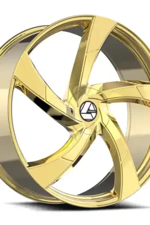 Azara AZA-524 5x114.3/5x120 22x8.5 +38 Nano Gold Limited Offer