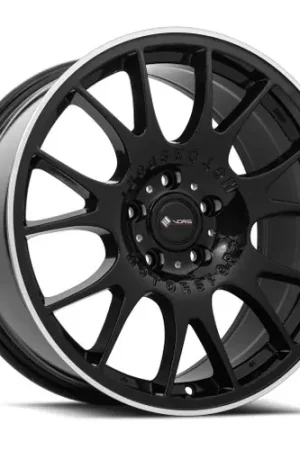 Vors TR14 5x108 18x8 +35 Black w Machined Ring Certified