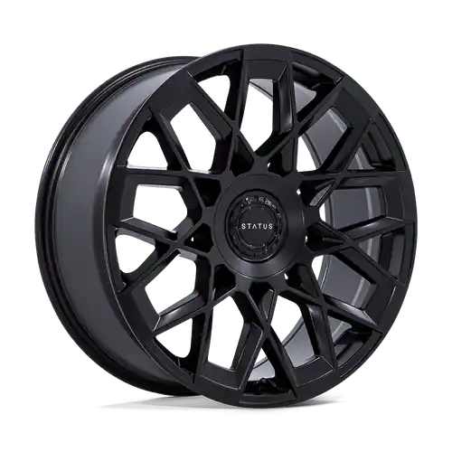 Status ST005 MATRIX 6X120/6X132 22X9.5 +30 M-BLK Money Back Guarantee