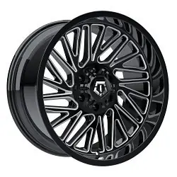Limited Edition TIS 553BM 5x127/5x139.7 20x9 +0 Gloss Black Milled