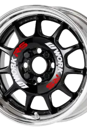 Reduced Price Work Emotion Rs11 2p 4x100 16x8.5 22 black