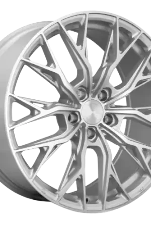 MRR GF5 5x108 19x9.5  +40 Silver Machine Face Price Drop