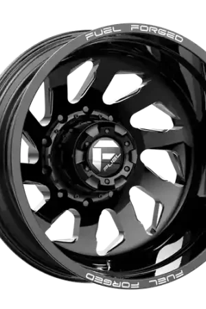 Best Price Fuel Mono DD39 FF39D 10X225 22X8.25 -202 GLOSS BLACK MILLED
