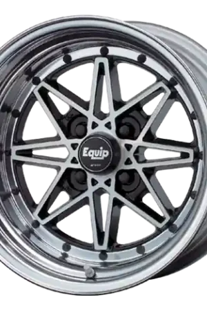 EQUIP 03 Black Polish 4x100 15x7.5 +39MM High Quality