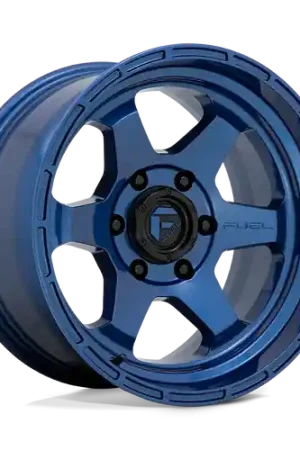 Fuel 1PC D739 SHOK 6X139.7 18X9 +1 DARK BLUE Clearance