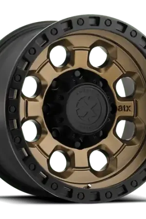ATX Series AX201 5X127 18X9 +35 MATTE BRONZE W/ BLACK LIP Top Rated