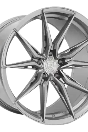 Rohana RFX13 5x114.3 20x12+22 Brushed Titanium Flash Sale