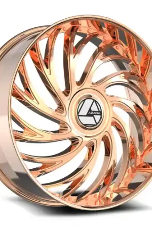 Top Rated Azara AZX-101 5x115/5x120 24x9 +15 Nano Gold