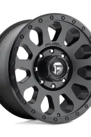 Fuel 1PC D579 VECTOR 6X120 18X9 +20 MATTE BLACK Must Have