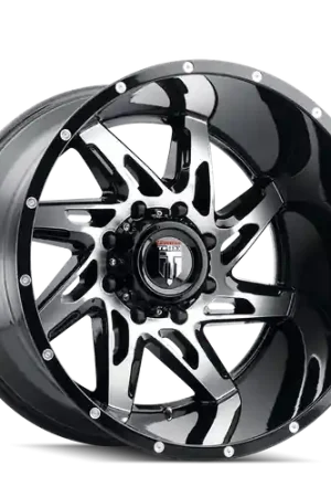 Best Seller American Truxx Spyder AT183 5x127 22x14-76 Black/Machined