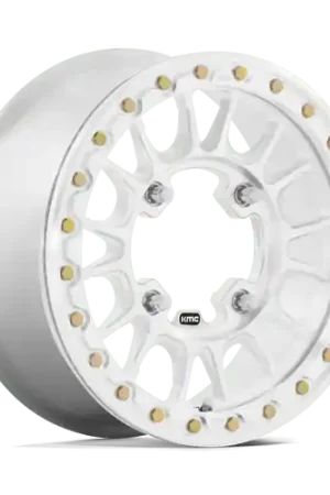 Certified KMC Powersports KS436 IMPACT FORGED BEADLOCK 4X156 15X6 +38 RAW MACHINED FORGED