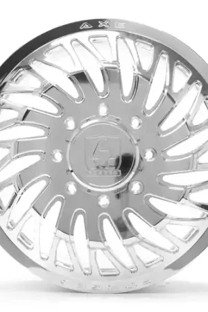 Last Chance Axe AF10 DUALLY (front left) 8x210 24X8.25 146, 168 FULLY POLISHED