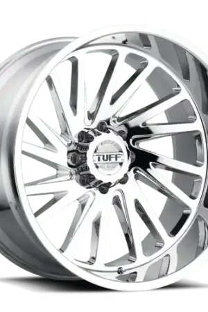 Tuff T2A 6X135 20X12 -45 CHROME No Minimum Order