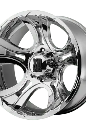 Same Day Shipping XD XD801 CRANK 6X139.7 18X9 +0 CHROME