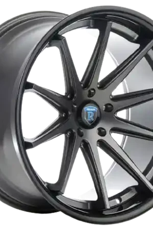 Rohana RC10 5x120 20x9+20 Matte Graphite/Black Lip Secure Checkout