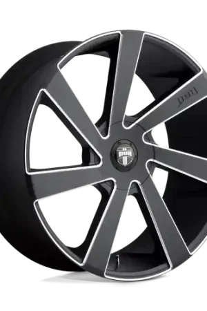 Sale DUB 1PC S133 DIRECTA BLANK 22X9.5 +30 MATTE BLACK MILLED