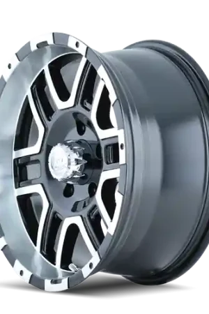 Ion Type 179 5x139.7 17x9+0 Black/Machined Face/Machined Lip Must Have