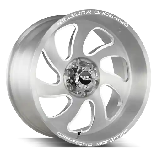 Off Road Monster M07 6x139.7 22x12-44 Brushed Face Silver Special Discount