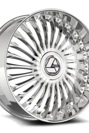 Azara AZX-103 5x115/5x120 22x9.5 +15 Chrome Price Drop