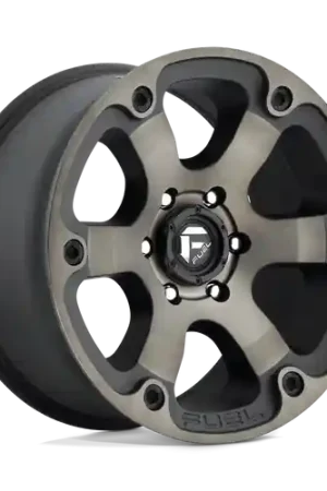 Fuel 1PC D564 BEAST 5X127 18X9 -12 MATTE BLACK DOUBLE DARK TINT Super Sale