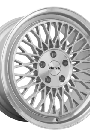 Secure Checkout Klutch SLC1 5x114.3 18x8.5  +35 Silver Machined Lip