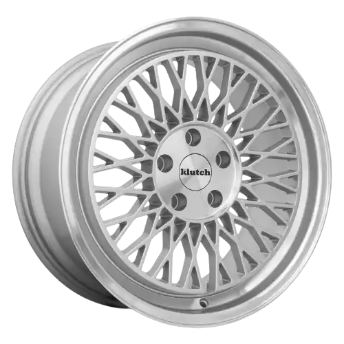 Secure Checkout Klutch SLC1 5x114.3 18x8.5 +35 Silver Machined Lip